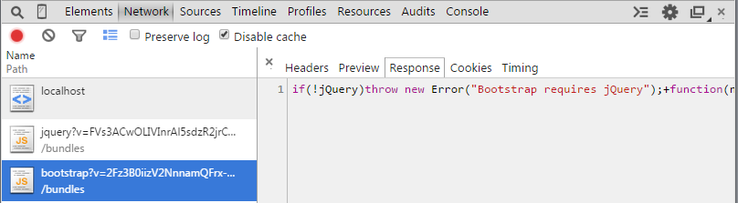Load Bundle in Browser