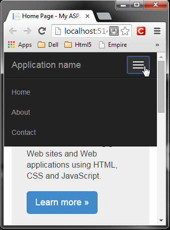 Responsive MVC Application 2